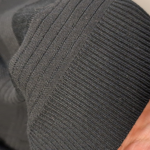 Cable & Gauge Set Of 2 Open Cardigan Sweaters Black and Brown XL - Picture 11 of 14